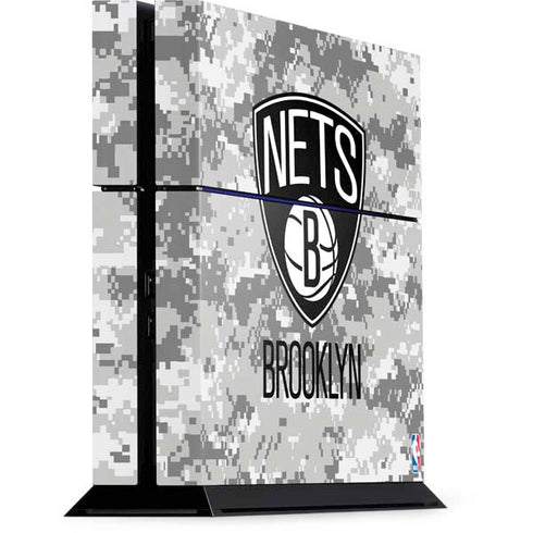 NBA Brooklyn Nets Digi Camo PlayStation PS4 Skins