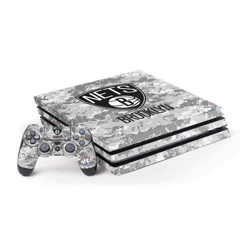 NBA Brooklyn Nets Digi Camo PlayStation PS4 Skins