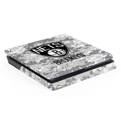 NBA Brooklyn Nets Digi Camo PlayStation PS4 Skins
