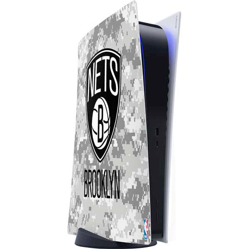 NBA Brooklyn Nets Digi Camo PlayStation PS5 Skins