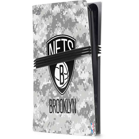 NBA Brooklyn Nets Digi Camo PlayStation PS5 Skins