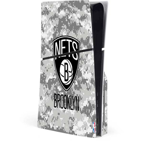 NBA Brooklyn Nets Digi Camo PlayStation PS5 Skins