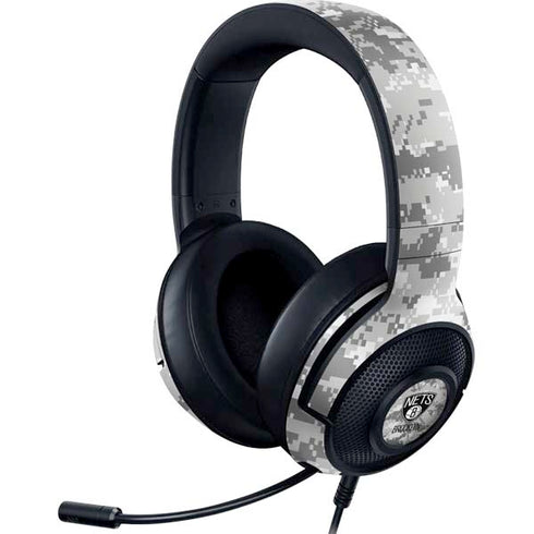 NBA Brooklyn Nets Digi Camo Razer Kraken X Skin