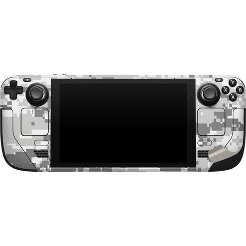 NBA Brooklyn Nets Digi Camo Steam Deck Handheld Gaming Computer Skin