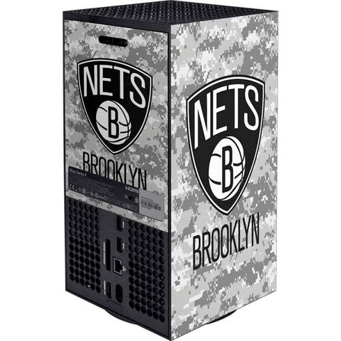 NBA Brooklyn Nets Digi Camo XBox Series X Digital Edition Bundle Skin