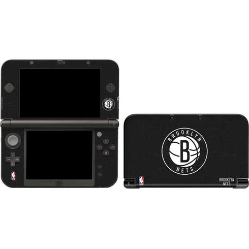 NBA Brooklyn Nets Distressed 3DS XL 2015 Skin
