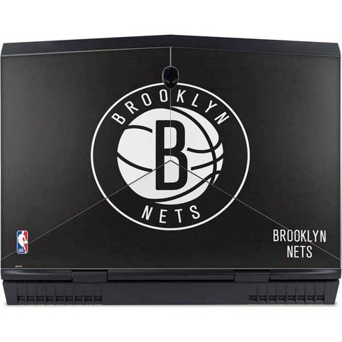 NBA Brooklyn Nets Distressed Dell Alienware Skin