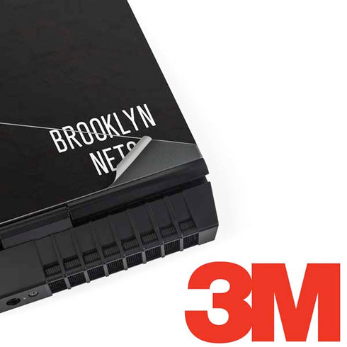 NBA Brooklyn Nets Distressed Dell Alienware Skin