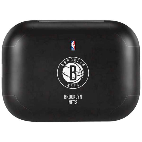 NBA Brooklyn Nets Distressed Amazon Echo Buds Skin