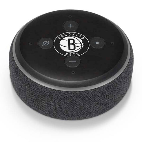 NBA Brooklyn Nets Distressed Amazon Echo Dot Skin