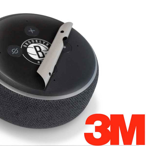 NBA Brooklyn Nets Distressed Amazon Echo Dot Skin