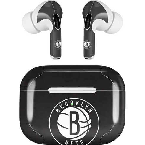NBA Brooklyn Nets Distressed AirPods Skins