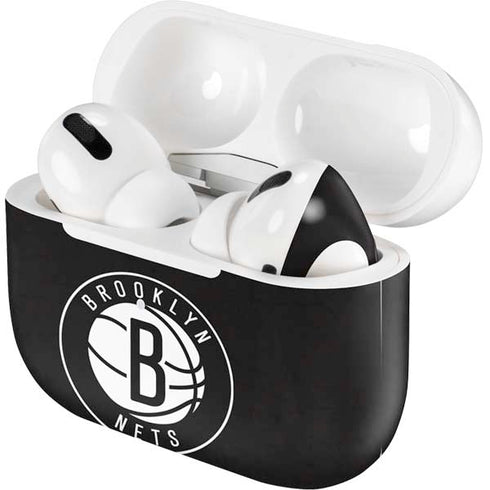 NBA Brooklyn Nets Distressed AirPods Skins