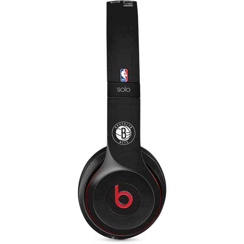 NBA Brooklyn Nets Distressed Beats Solo 2 Wireless Skin