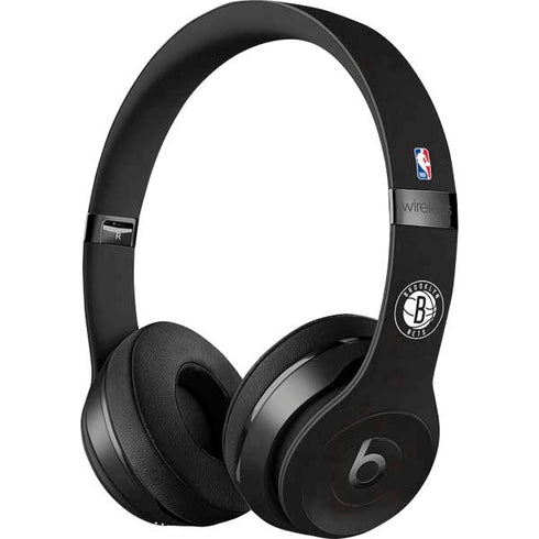 NBA Brooklyn Nets Distressed Beats Solo 3 Wireless Skin