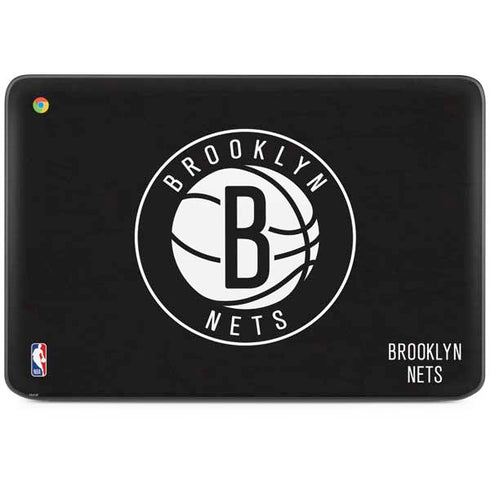 NBA Brooklyn Nets Distressed HP Chromebook Skin