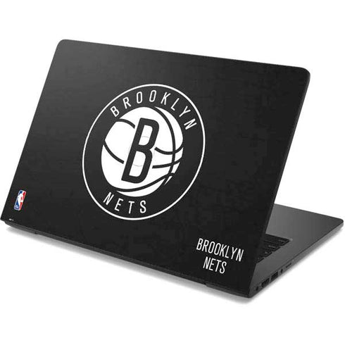 NBA Brooklyn Nets Distressed Dell Chromebook Skin
