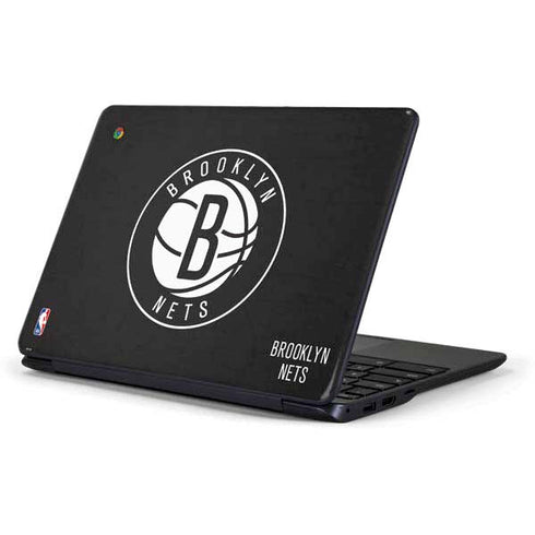 NBA Brooklyn Nets Distressed Samsung Chromebook Skin