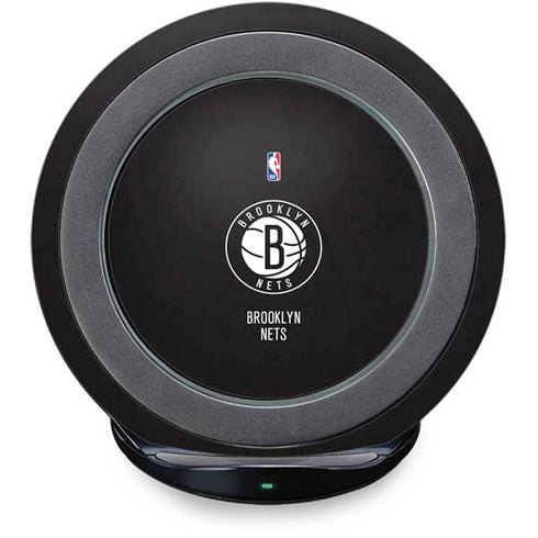 NBA Brooklyn Nets Distressed Fast Charge Wireless Charging Stand Skin