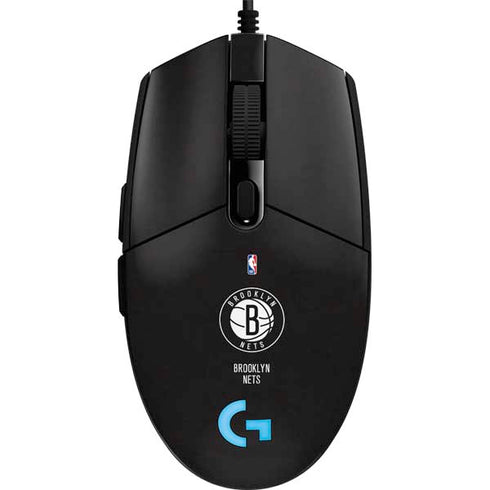 NBA Brooklyn Nets Distressed G203 Prodigy RGB Wired Gaming Mouse Skin