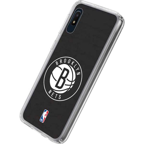 NBA Brooklyn Nets Distressed Galaxy A10e Clear Case