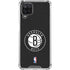 NBA Brooklyn Nets Distressed Galaxy A12 Clear Case