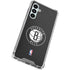 NBA Brooklyn Nets Distressed Galaxy A16 5G Clear Case