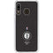 NBA Brooklyn Nets Distressed Galaxy A20 Clear Case