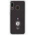 NBA Brooklyn Nets Distressed Galaxy A20 Clear Case