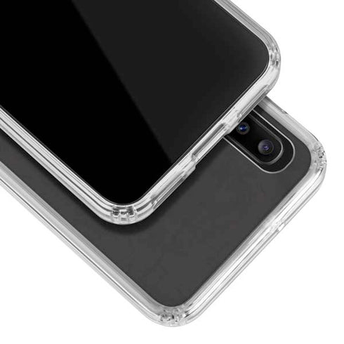 NBA Brooklyn Nets Distressed Galaxy A20 Clear Case