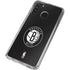 NBA Brooklyn Nets Distressed Galaxy A21 Clear Case