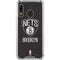 NBA Brooklyn Nets Distressed Galaxy A30 Clear Case