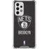 NBA Brooklyn Nets Distressed Galaxy A33 5G Clear Case