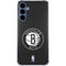 NBA Brooklyn Nets Distressed Galaxy A35 5G Clear Case
