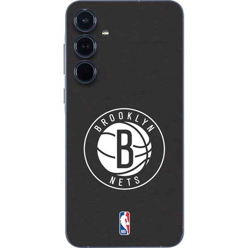 NBA Brooklyn Nets Distressed Galaxy A35 5G Skin