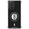 NBA Brooklyn Nets Distressed Galaxy A52 5G Clear Case