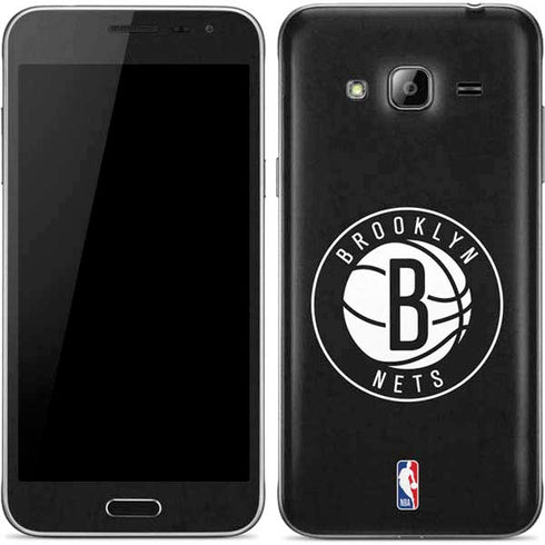 NBA Brooklyn Nets Distressed Galaxy J3 Skin