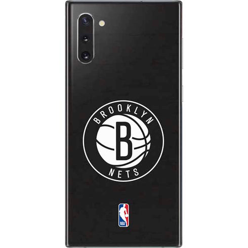 NBA Brooklyn Nets Distressed Galaxy Note 10 Skin