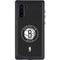 NBA Brooklyn Nets Distressed Galaxy Note 10 Waterproof Case