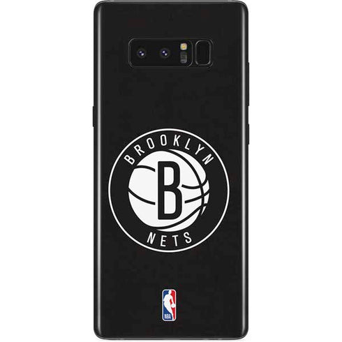 NBA Brooklyn Nets Distressed Galaxy Note 8 Skin