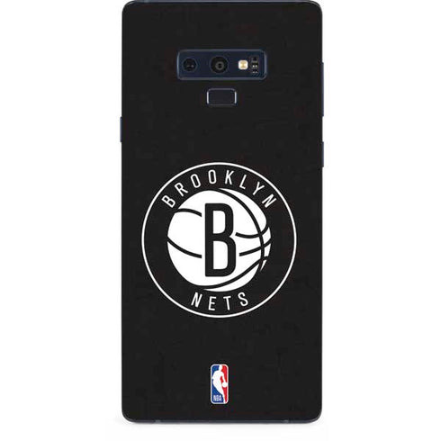 NBA Brooklyn Nets Distressed Galaxy Note 9 Skin