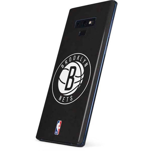 NBA Brooklyn Nets Distressed Galaxy Note 9 Skin