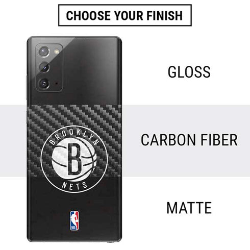 NBA Brooklyn Nets Distressed Galaxy Note20 5G Skin