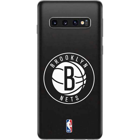 NBA Brooklyn Nets Distressed Galaxy S10 Skin