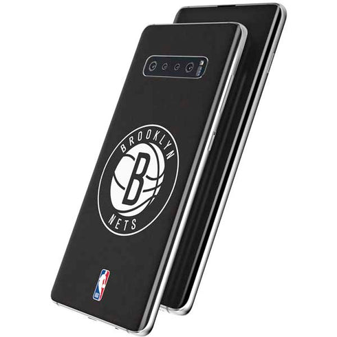 NBA Brooklyn Nets Distressed Galaxy S10 Skin