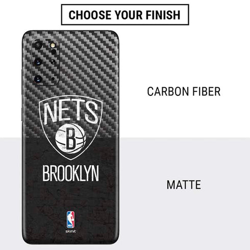 NBA Brooklyn Nets Distressed Galaxy S20 Plus Skin