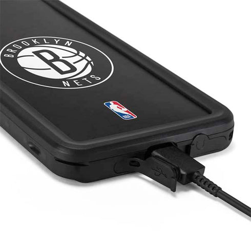 NBA Brooklyn Nets Distressed Galaxy S20 Plus Waterproof Case