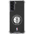 NBA Brooklyn Nets Distressed Galaxy S21 5G Clear Case