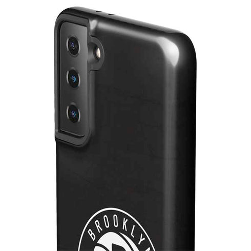 NBA Brooklyn Nets Distressed Galaxy S21 Plus 5G Pro Case