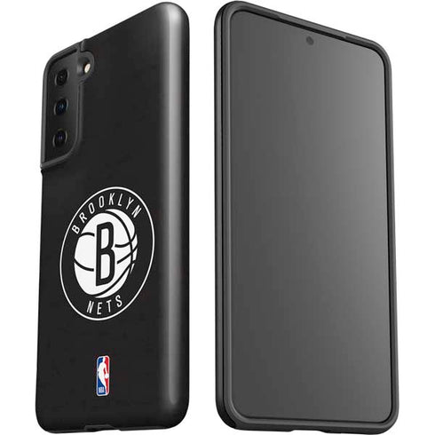 NBA Brooklyn Nets Distressed Galaxy S21 Plus 5G Pro Case